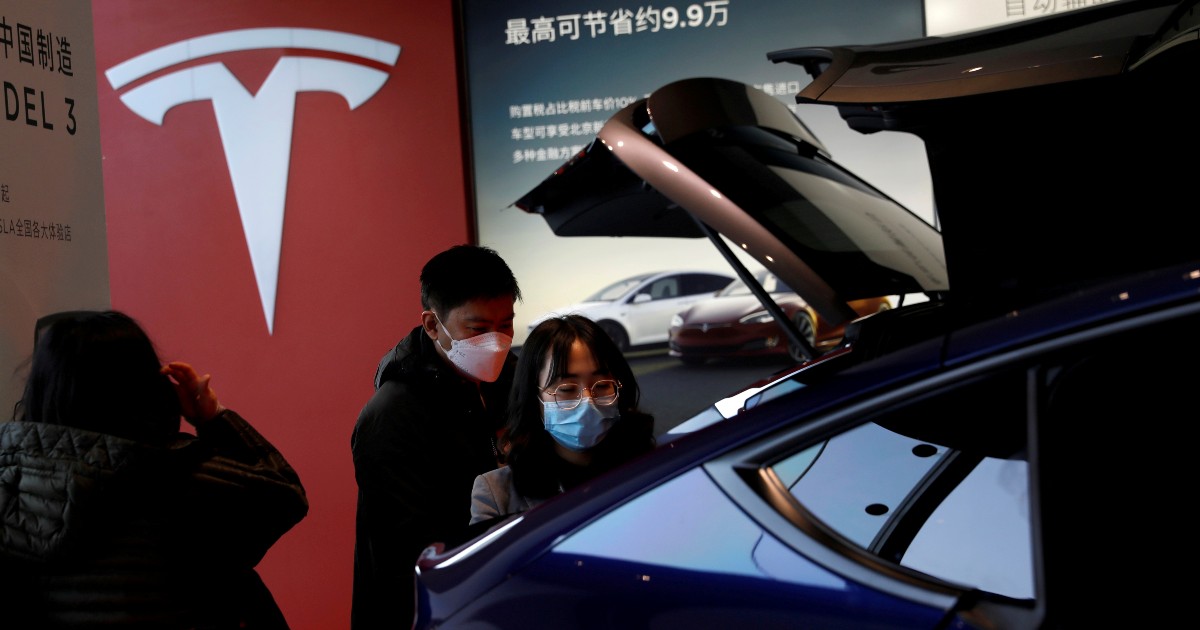 Tesla China launches a 0-down-payment activity.