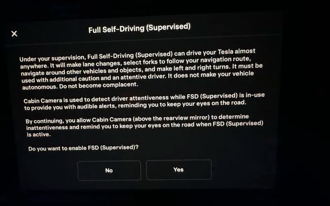 Tesla’s FSD drops the “BETA”， “FSD Beta” has been renamed “FSD (Supervised)”,