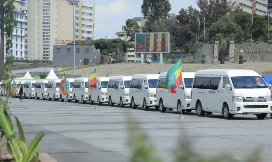 150 locally produced electric buses in Ethiopia are put into use!